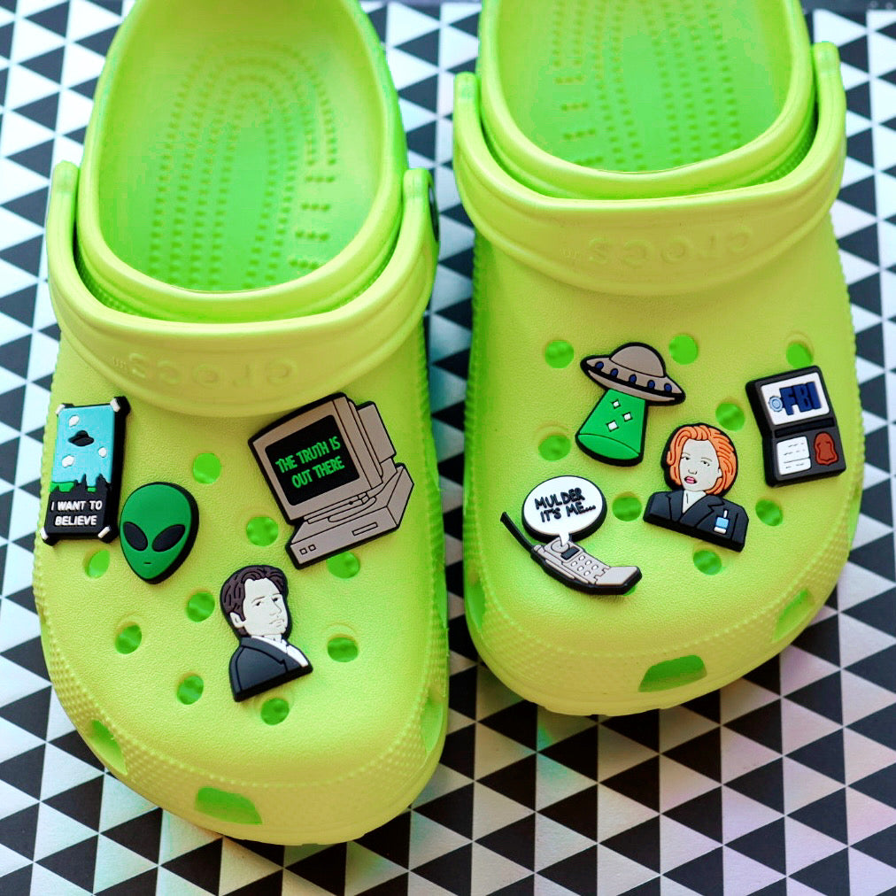 Ex-Files Shoe Charms - Lady Moon Co.®
