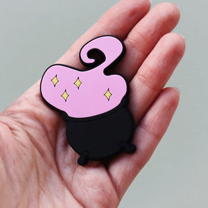 Pink Cauldron Magnet