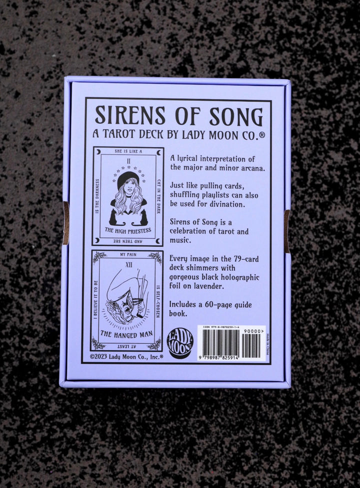 Sirens Of Song Tarot Deck (Lavender)