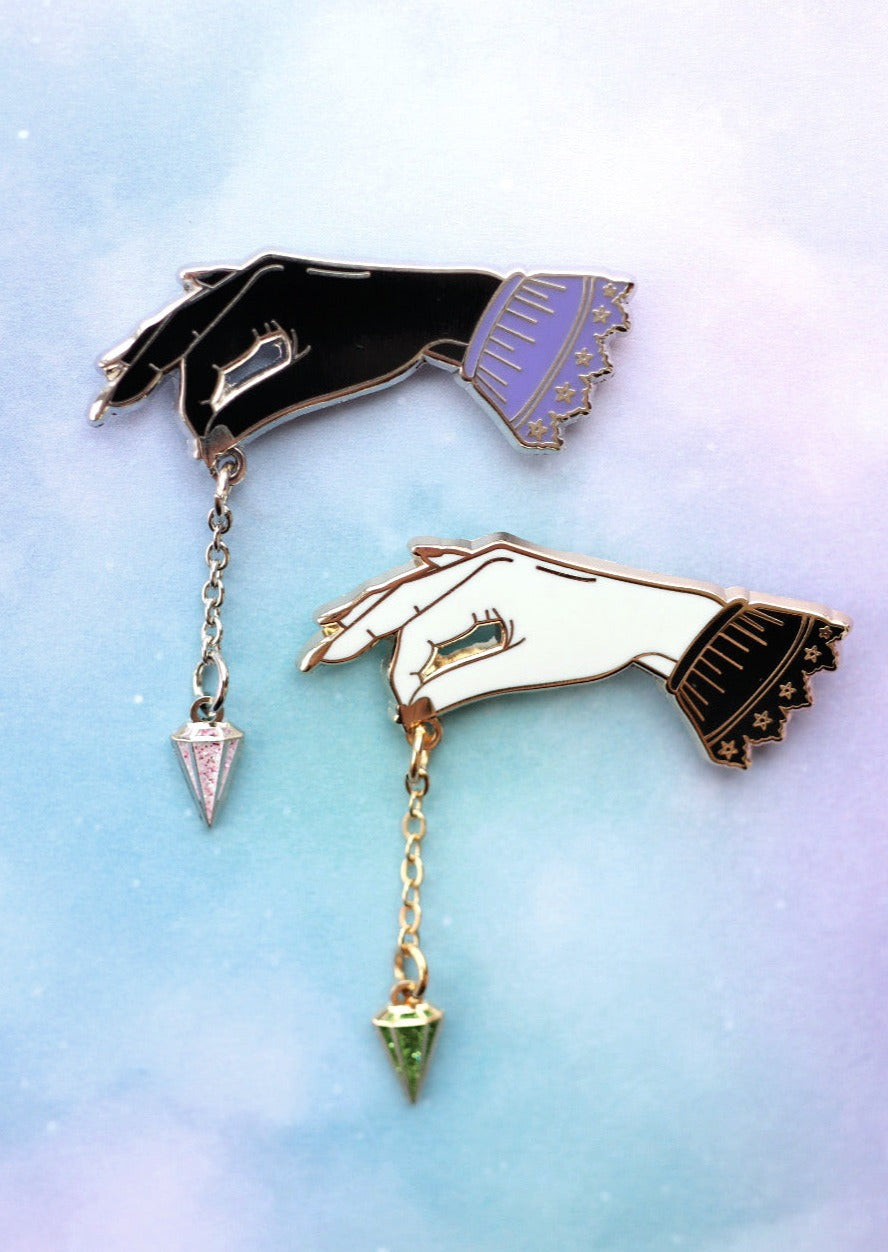 Pendulum Hand Divination Pin
