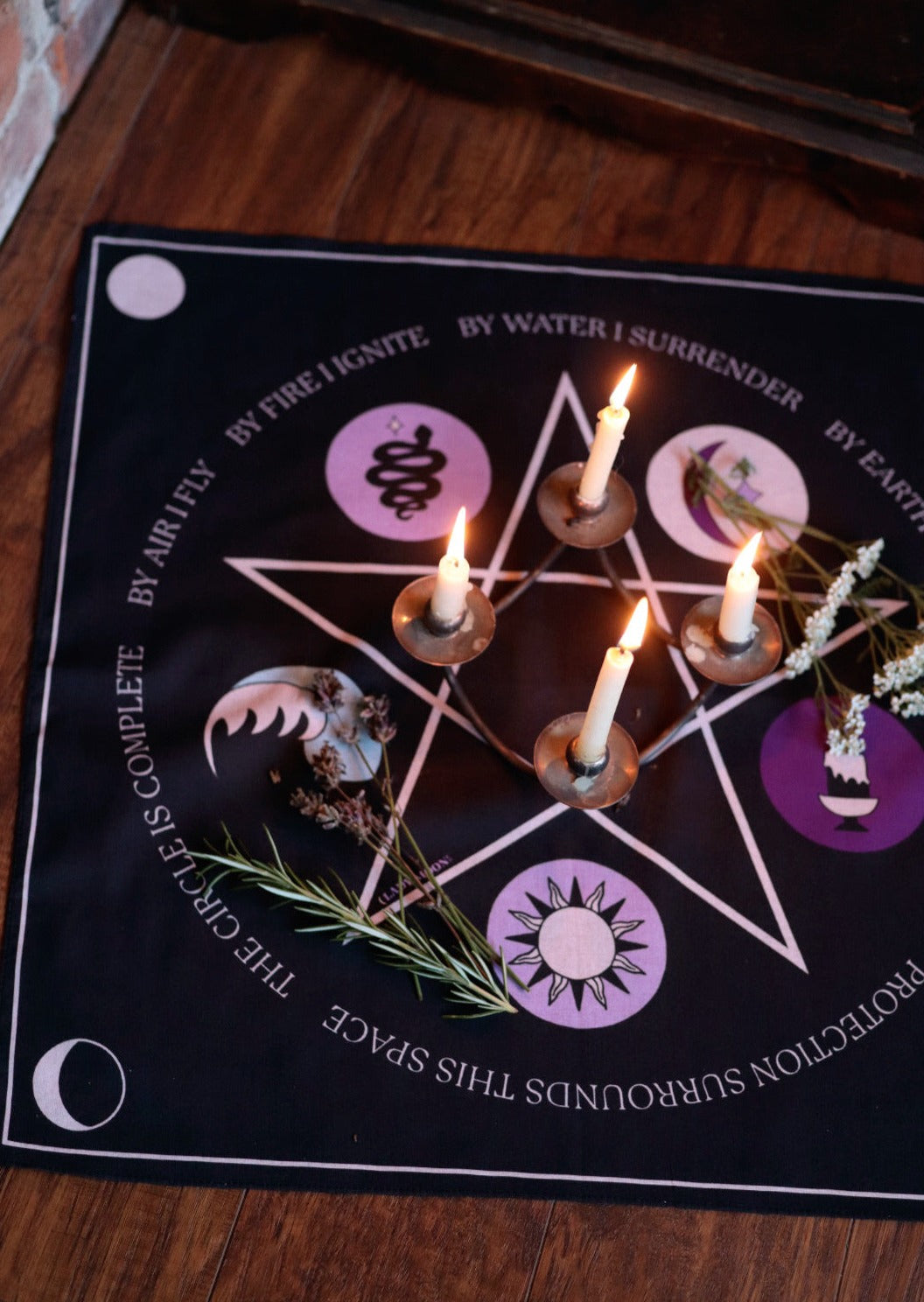 Altar Cloth Bandana: Lady Moon