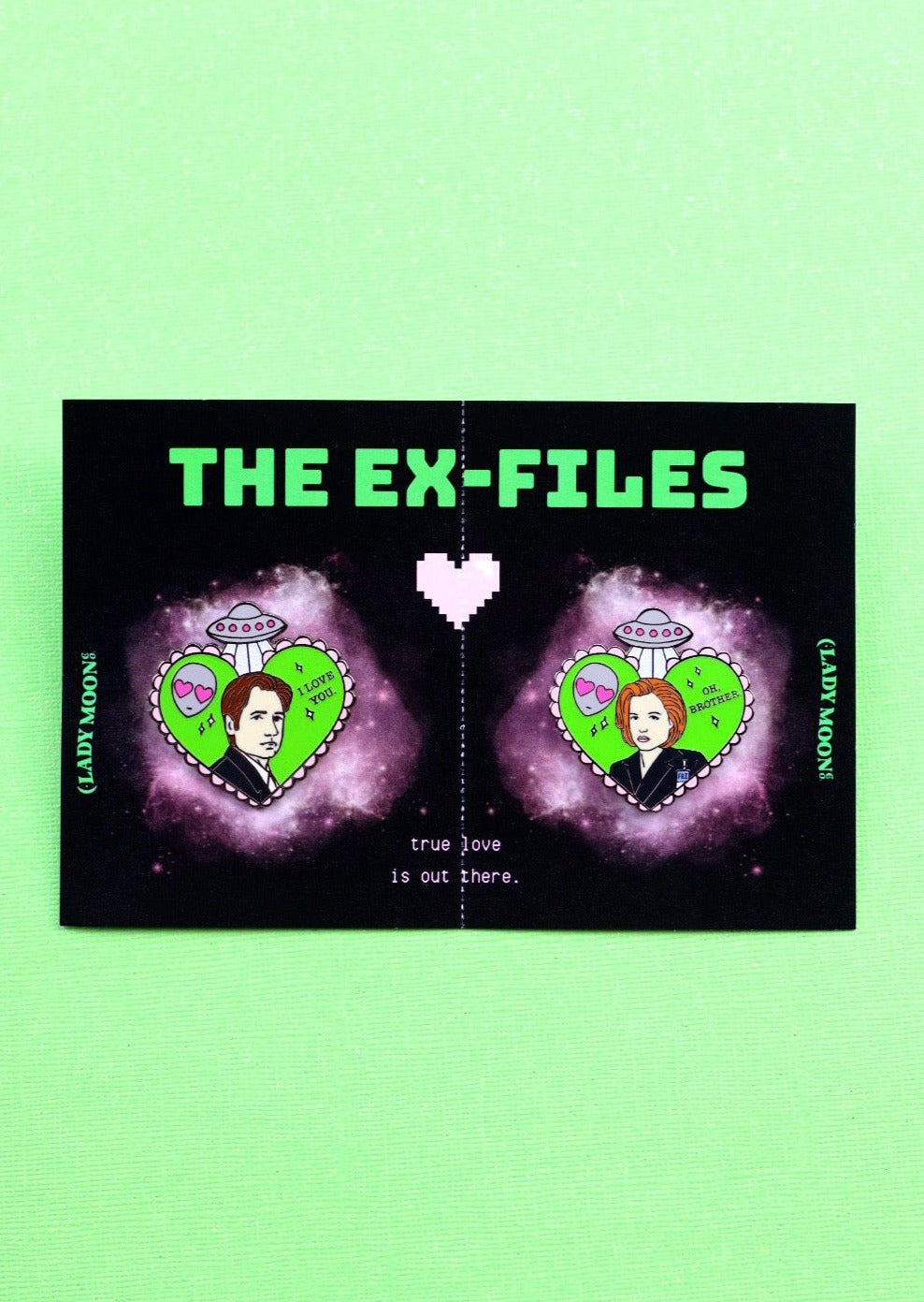 Ex-Files Pin Set
