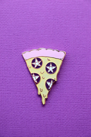 Pentacle Pizza Pin