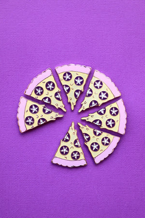 Pentacle Pizza Pin