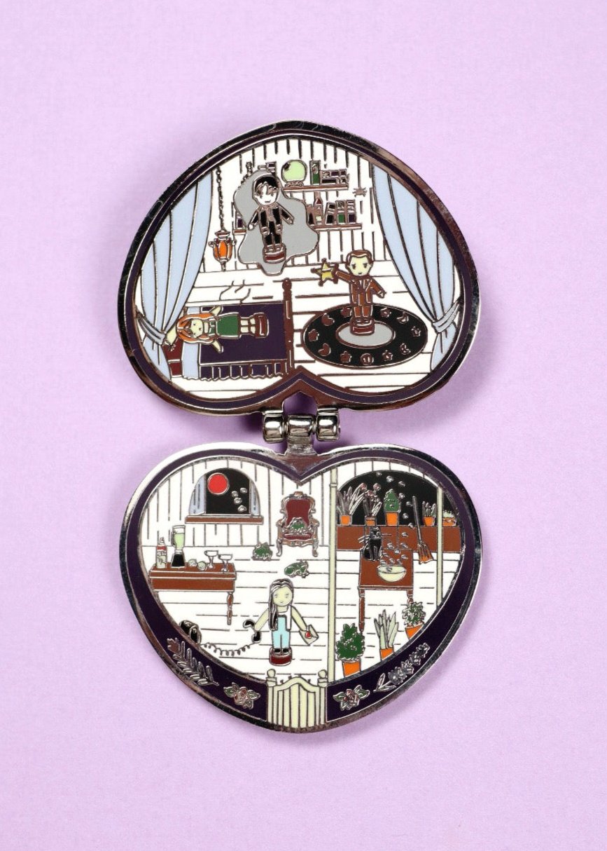 90's Witch Practical Magic Pin