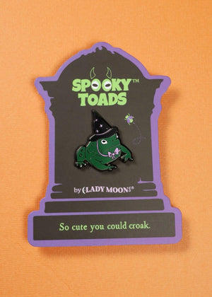 Toad Witch Pin