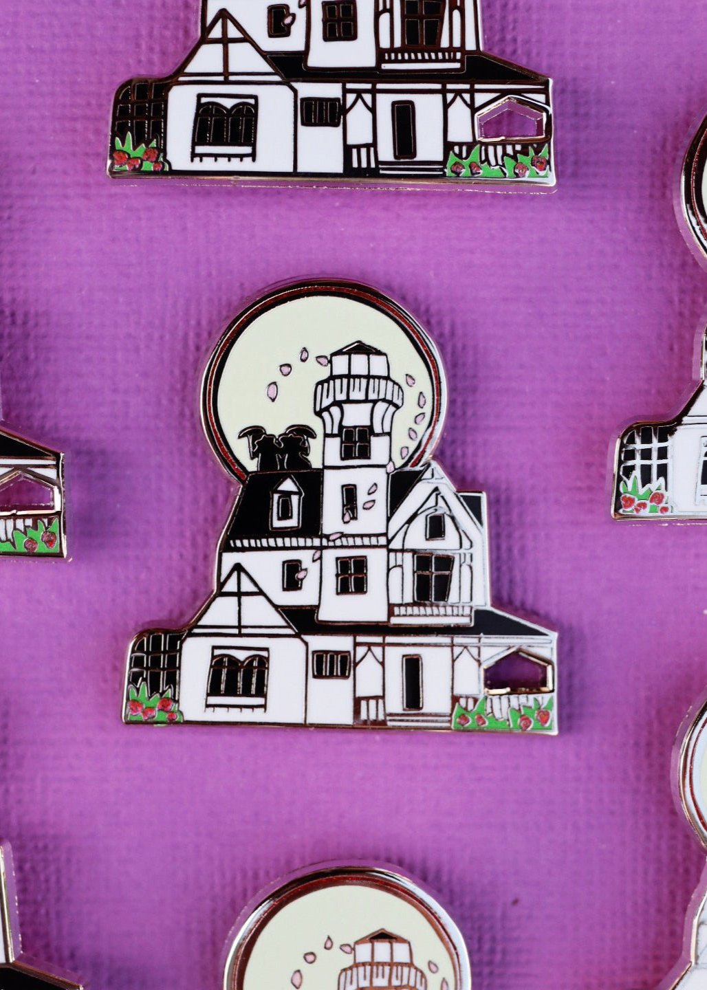 Practical Magic Victorian House Pin