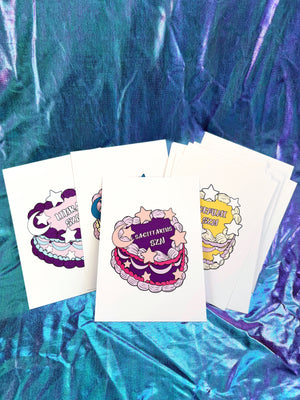 Zodiac Birthday Cake Prints