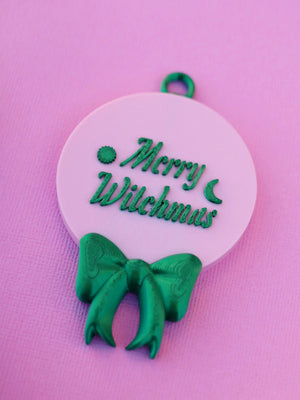 Merry Witchmas Yule Ornament