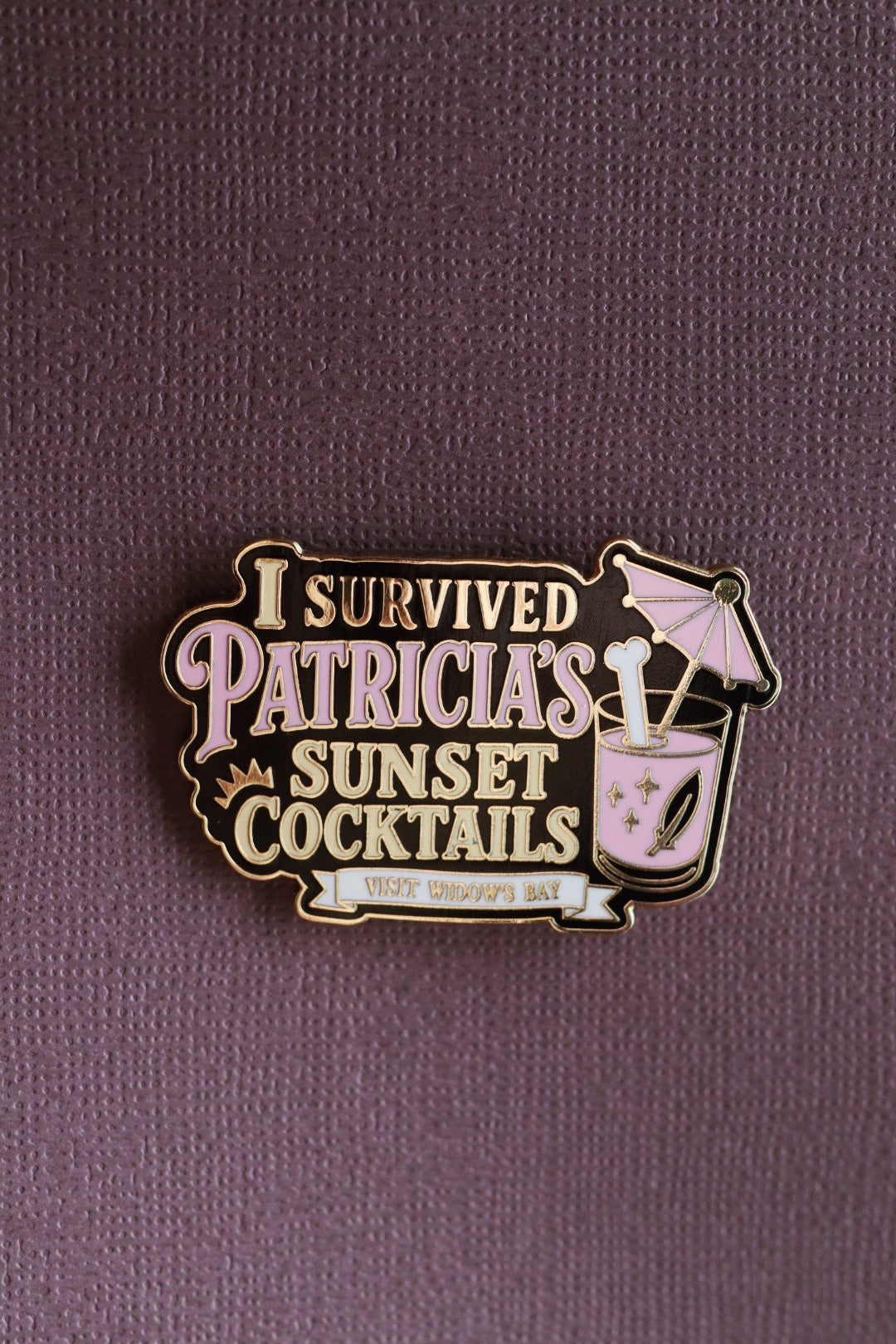 Patricia's Sunset Cocktails Pin (Limited Edition)