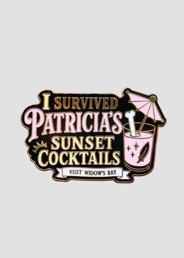 Patricia's Sunset Cocktails Pin (Limited Edition)