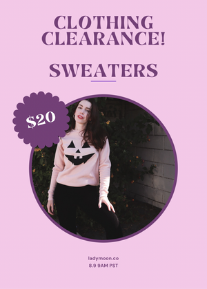 Clothing Clearance: Sweaters