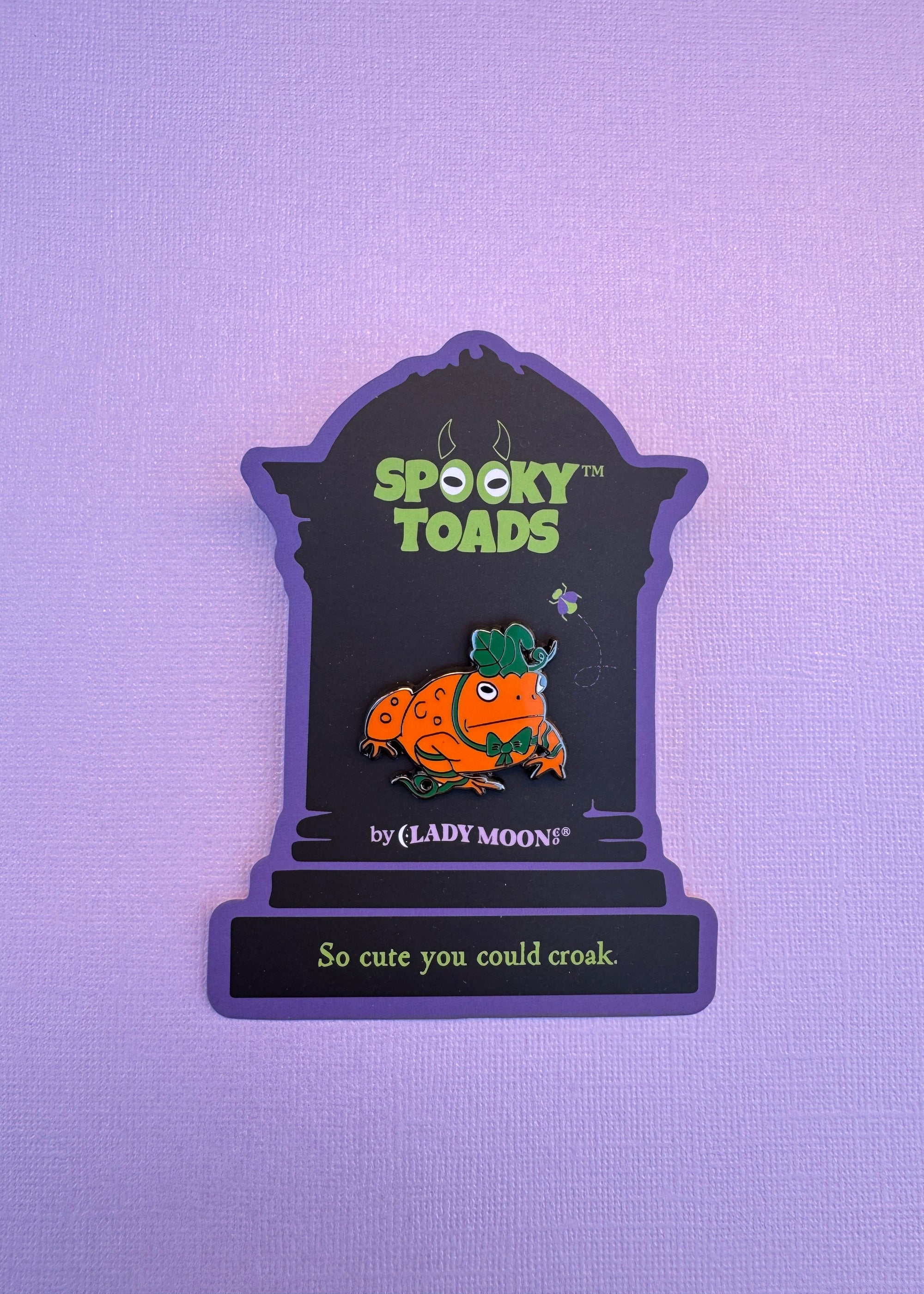 Pumpkin Toad Pin