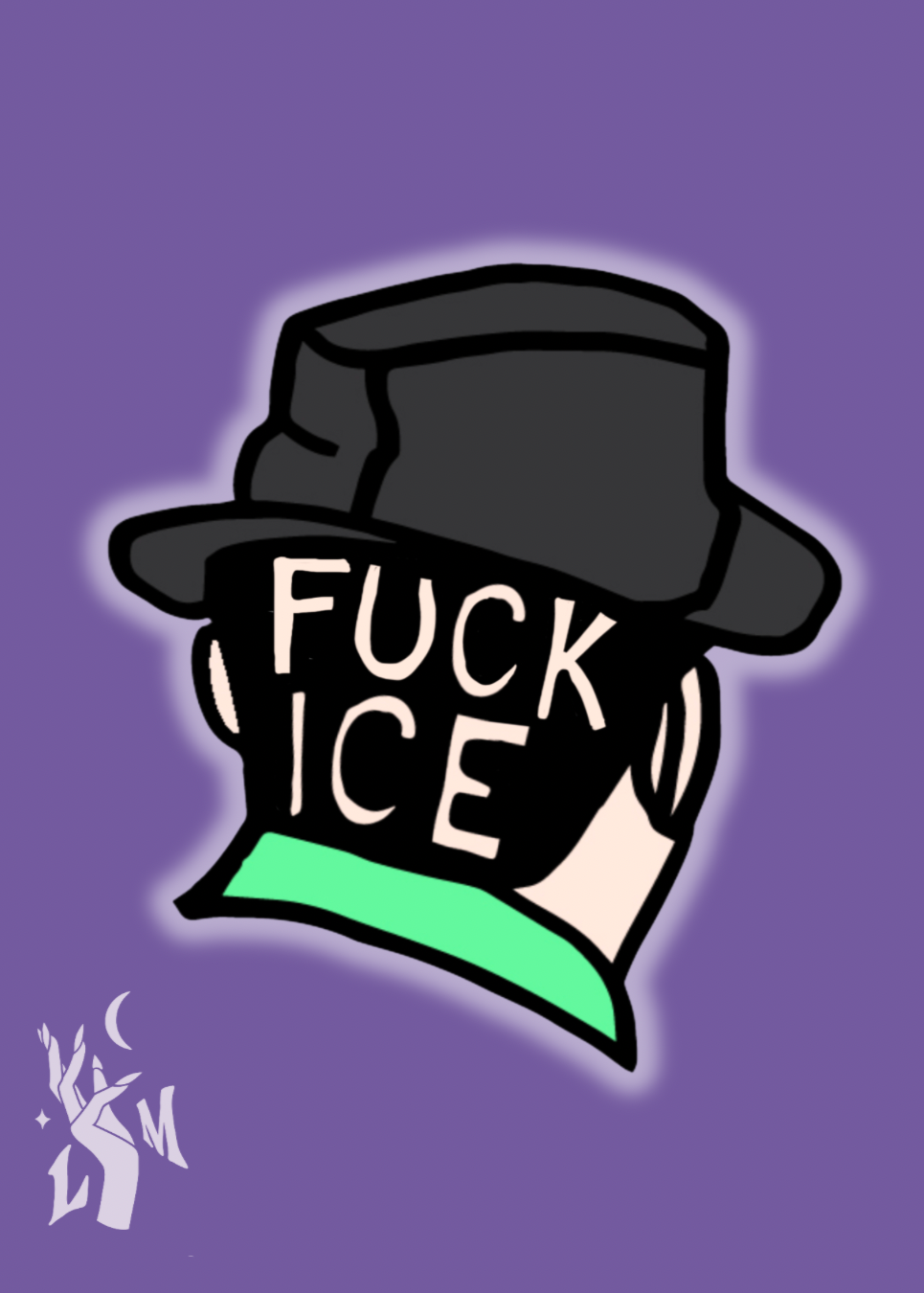 F*ck Ice Donation Sticker