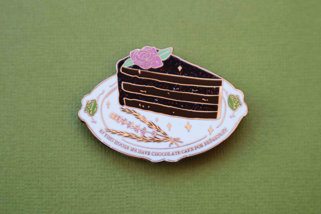 Chocolate Cake For Breakfast Pin