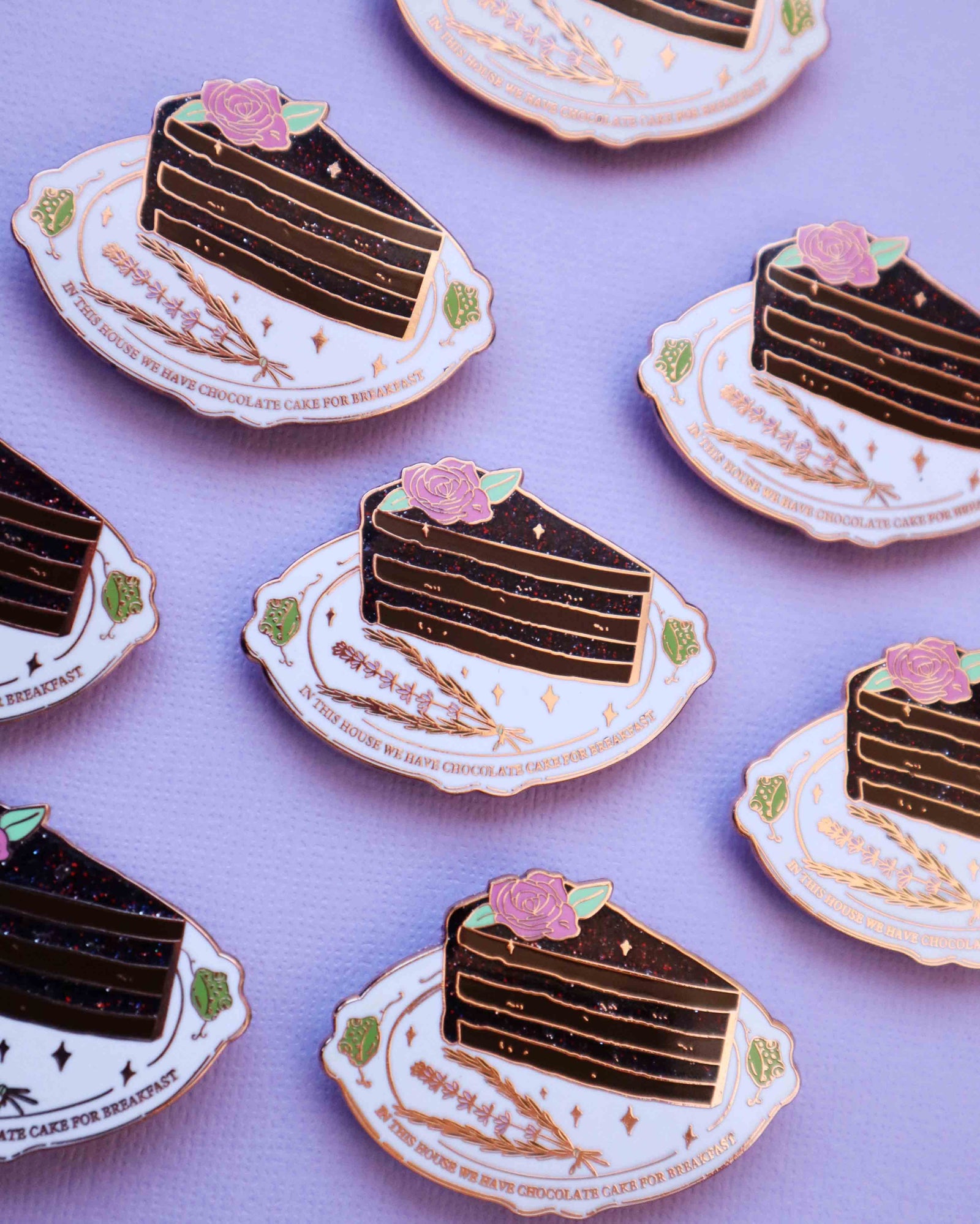 Chocolate Cake For Breakfast Pin