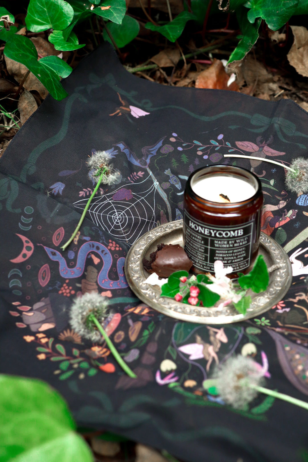 Wheel Of The Fae Altar Cloth Bandana