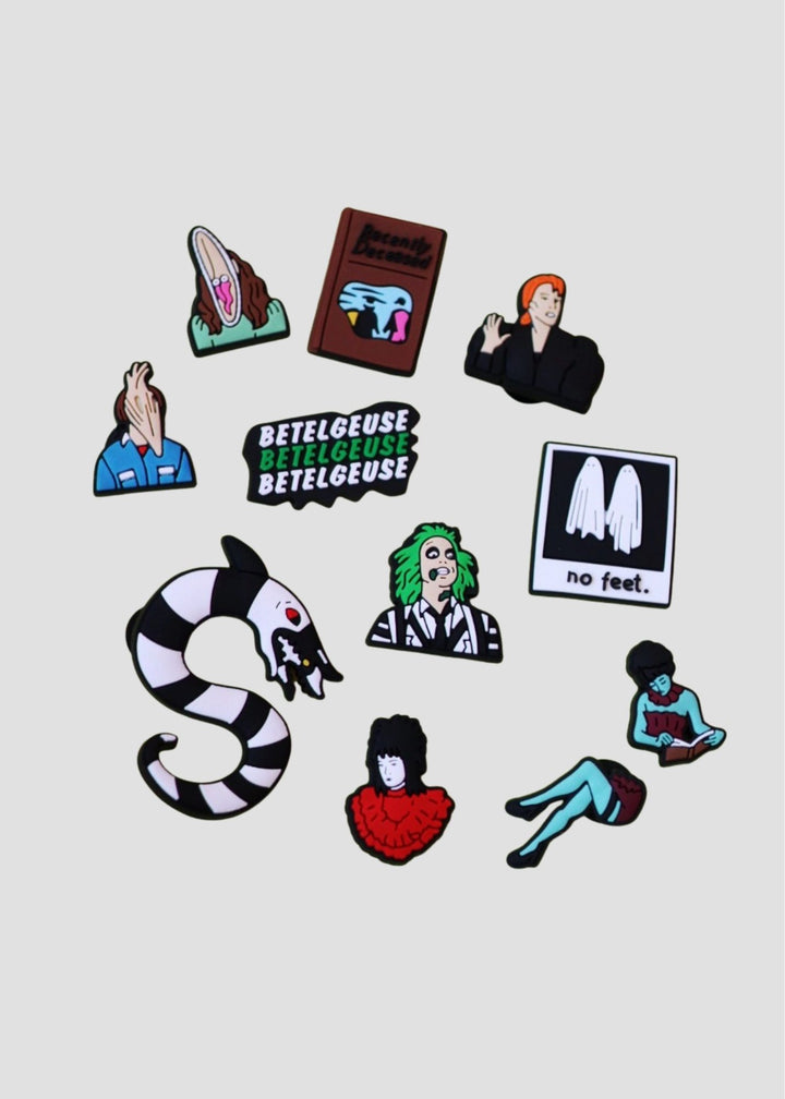 Bug Ghost Guy Shoe Charms