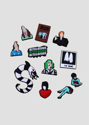 Bug Ghost Guy Shoe Charms