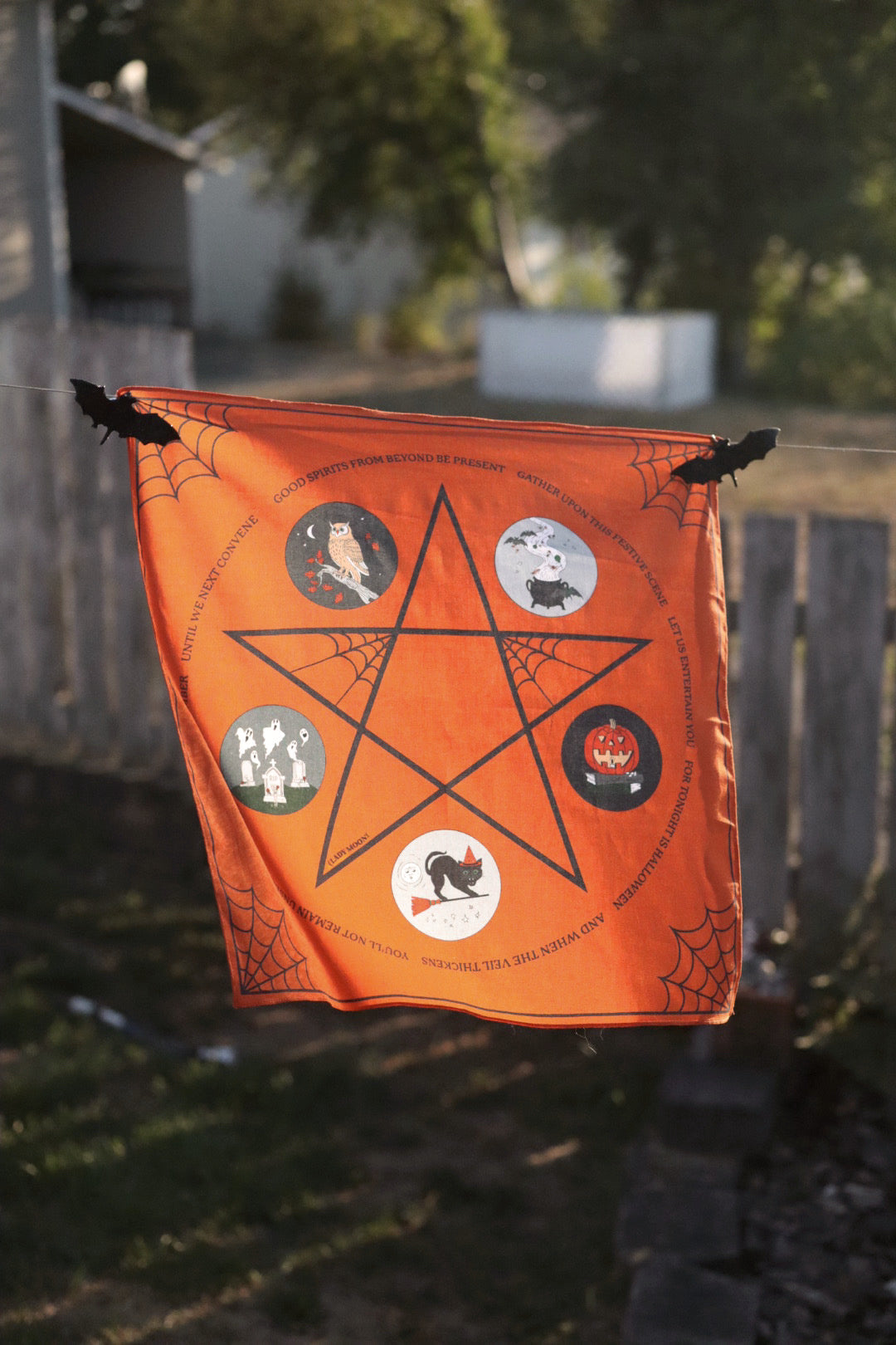 Halloween Altar Cloth Bandana