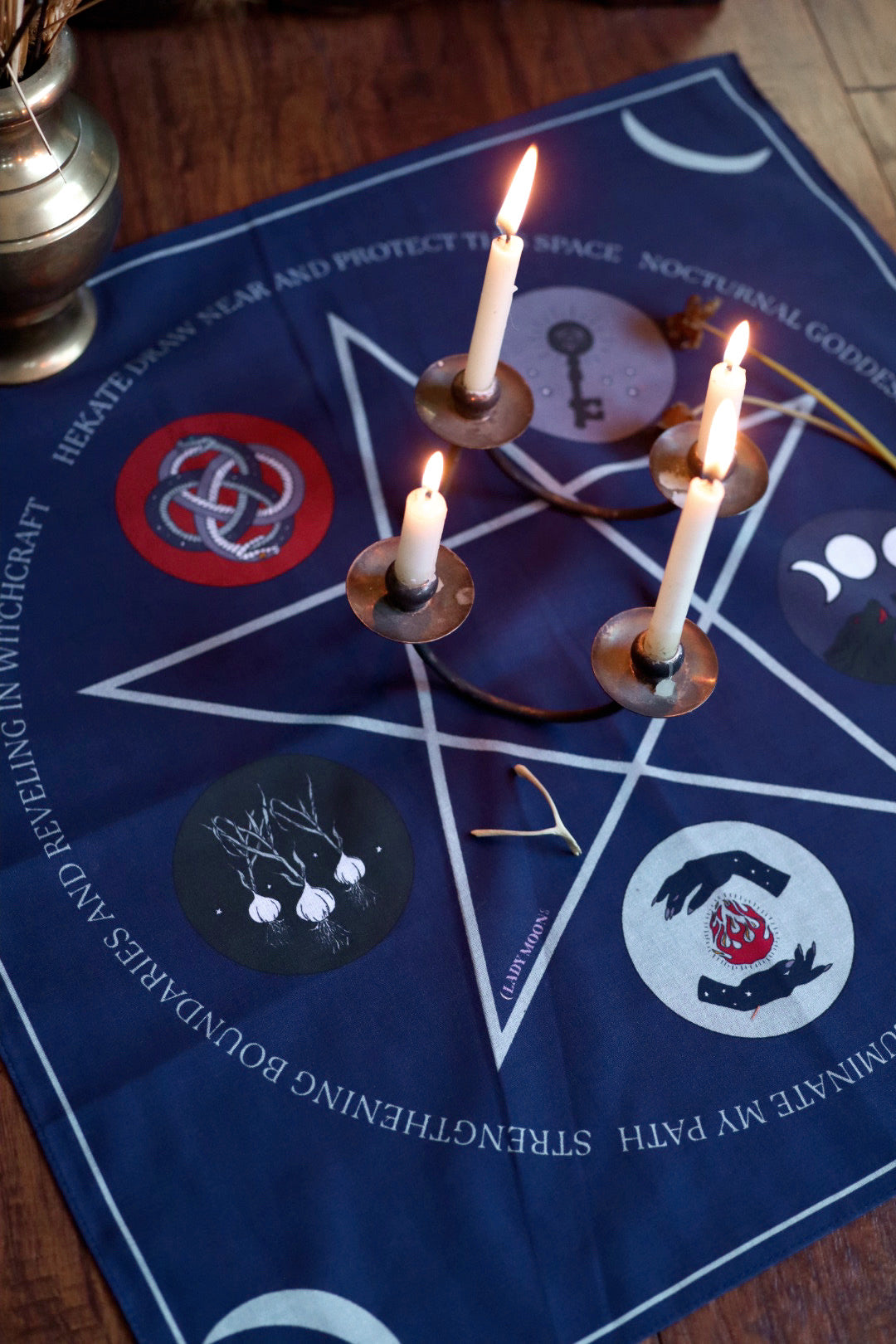 Hekate Altar Cloth Bandana