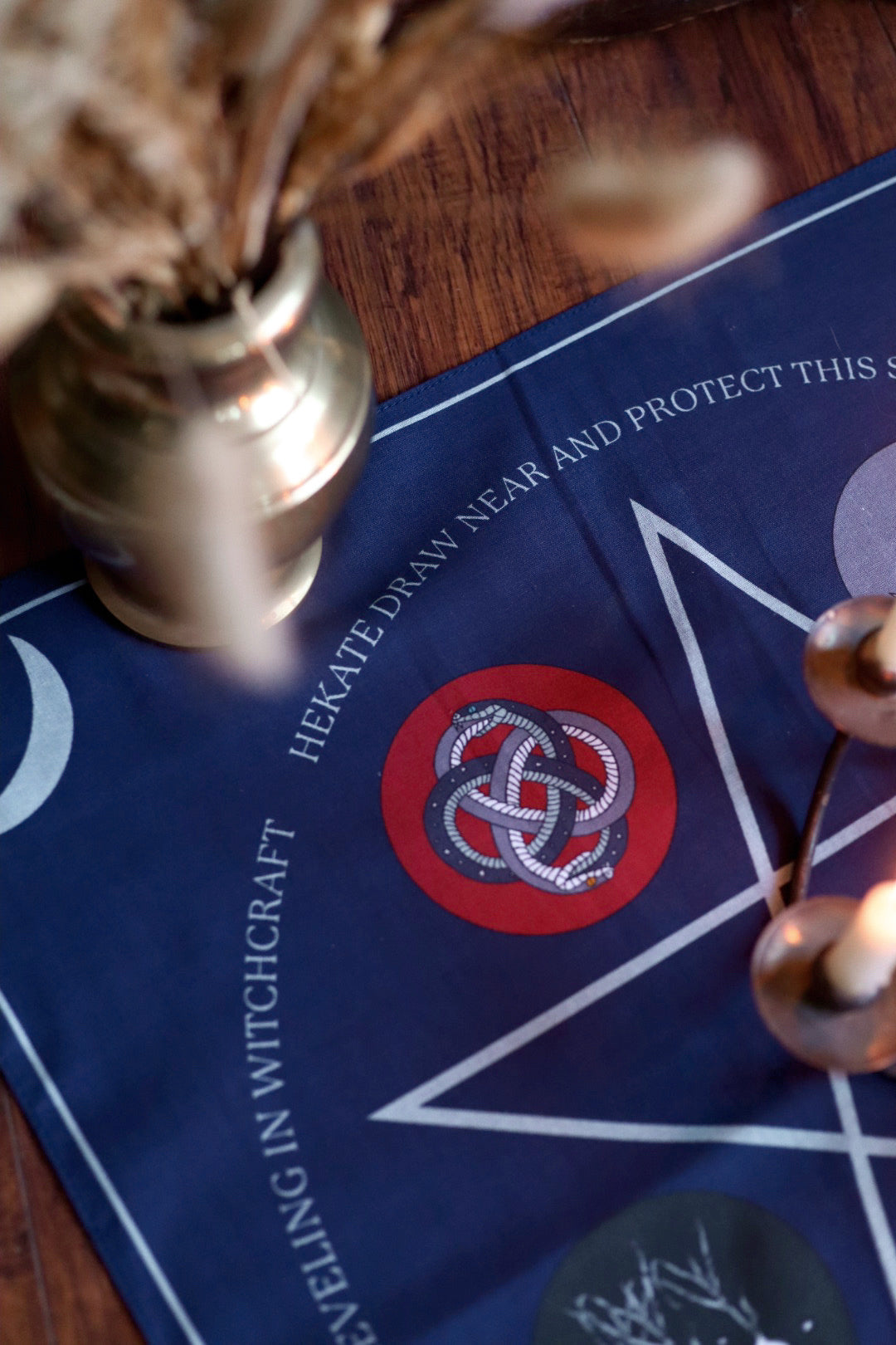 Hekate Altar Cloth Bandana