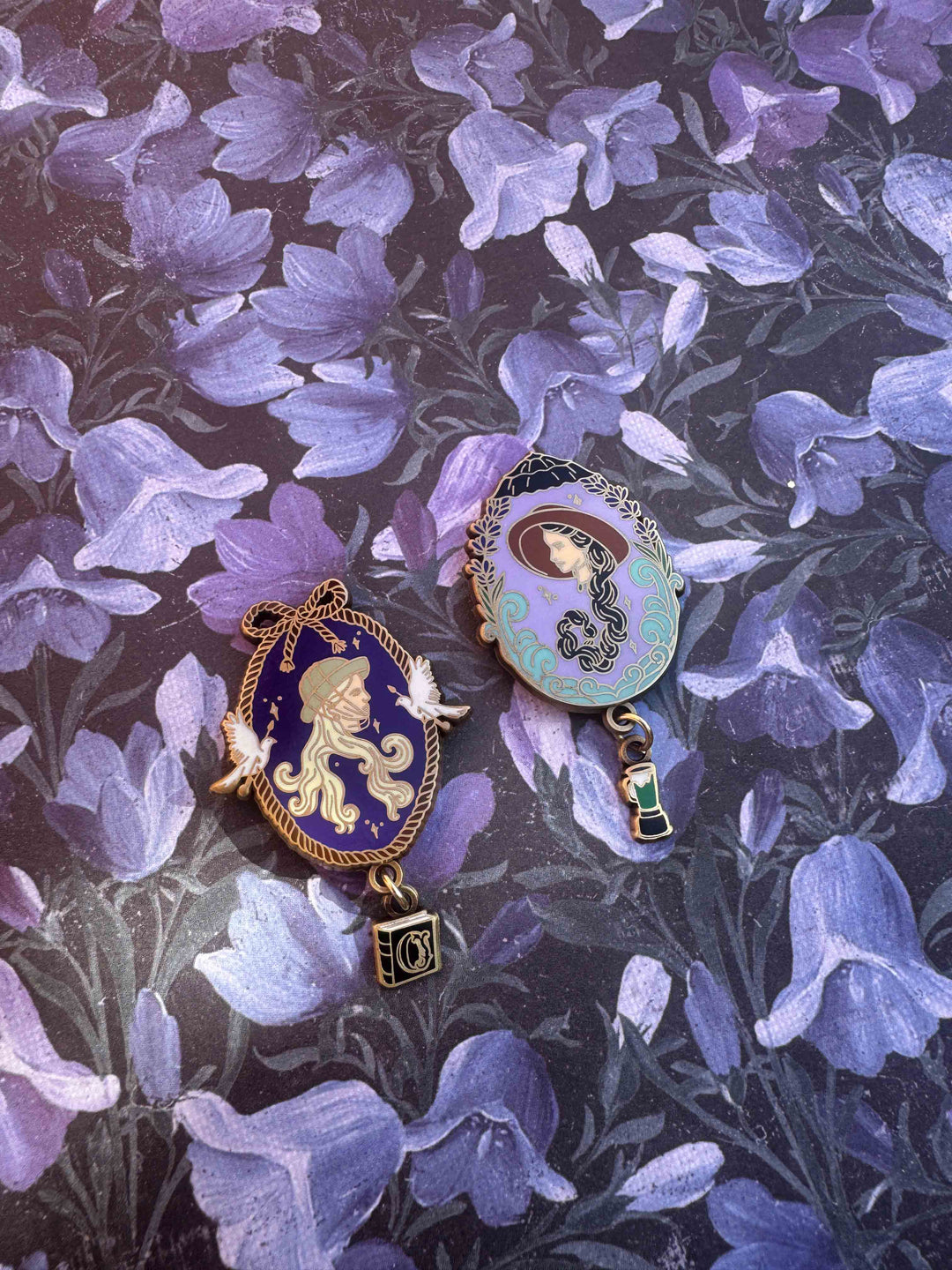 Witchy Aunts Pin Set