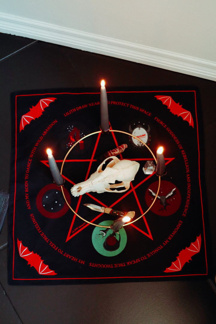 Lilith Altar Cloth Bandana