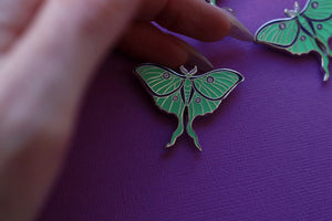Luna Moth Pin