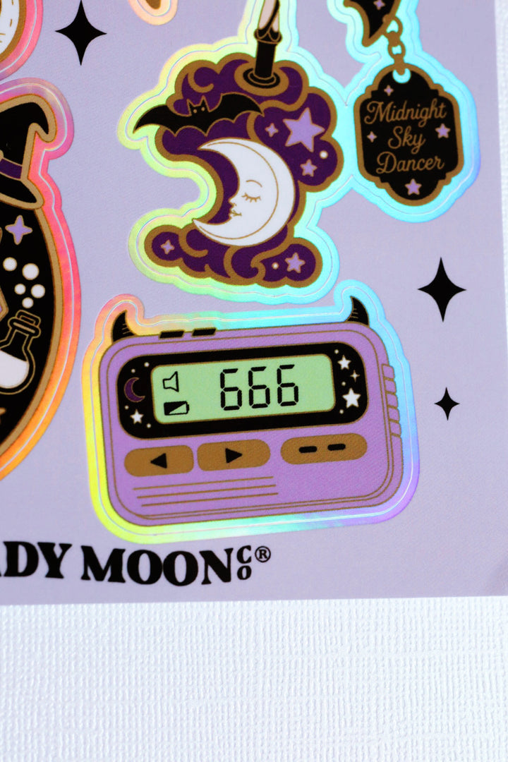 Millennial Witch Sticker Sheet