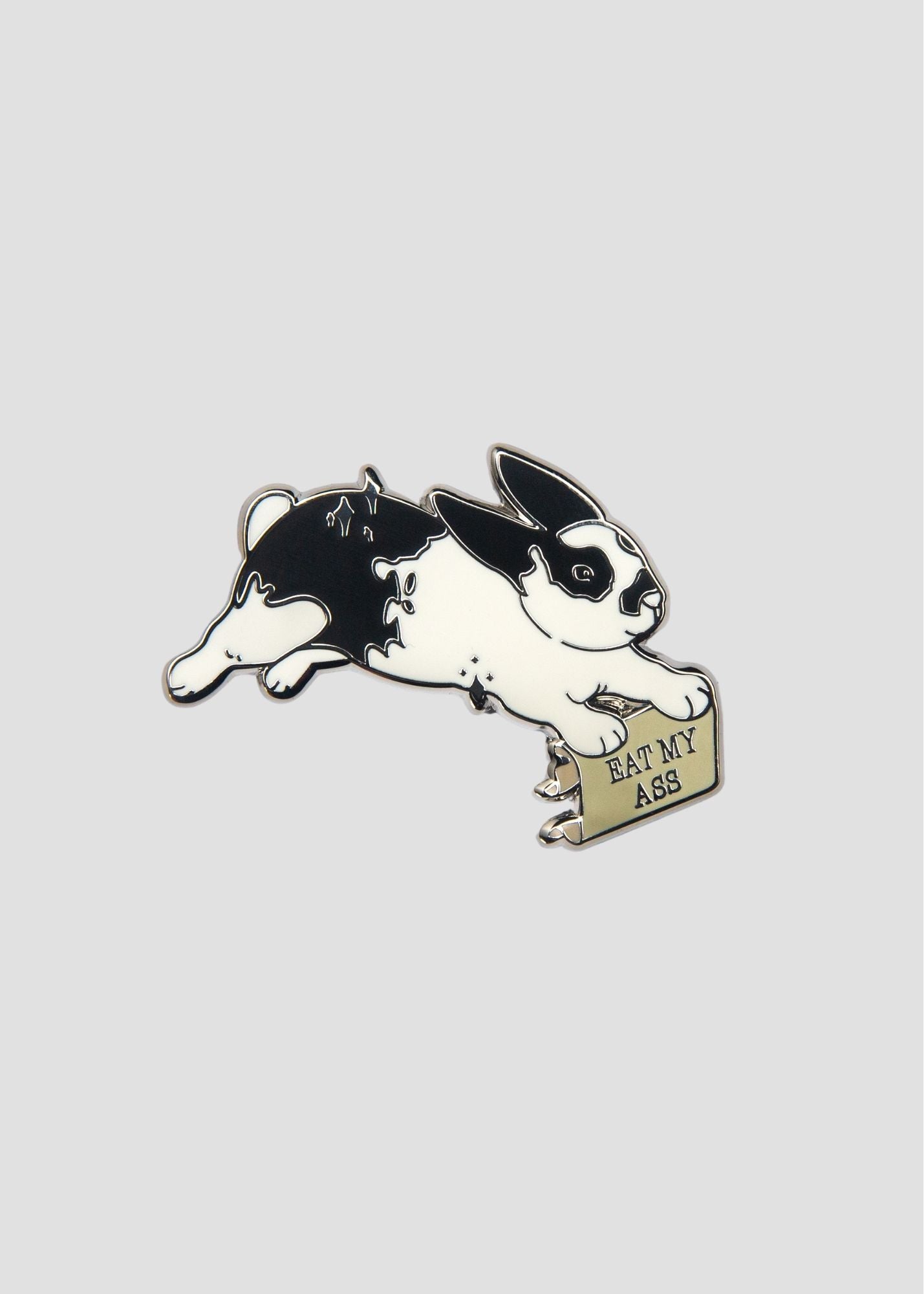 Eat My Ass Bunny Pin