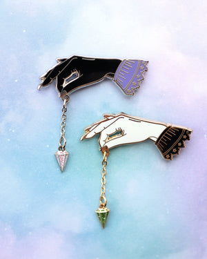 Pendulum Hand Divination Pin