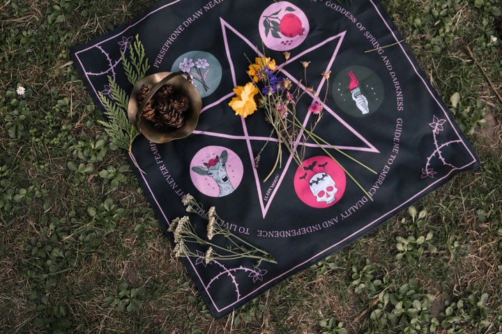 Persephone Altar Cloth Bandana