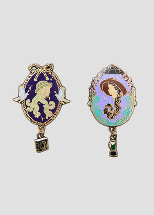 Francis + Jet Owens Pin Set