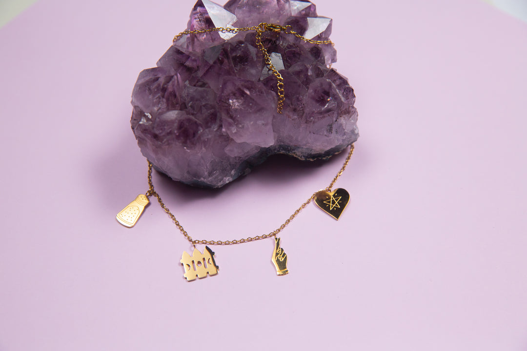 Practical Magic Charm Necklace
