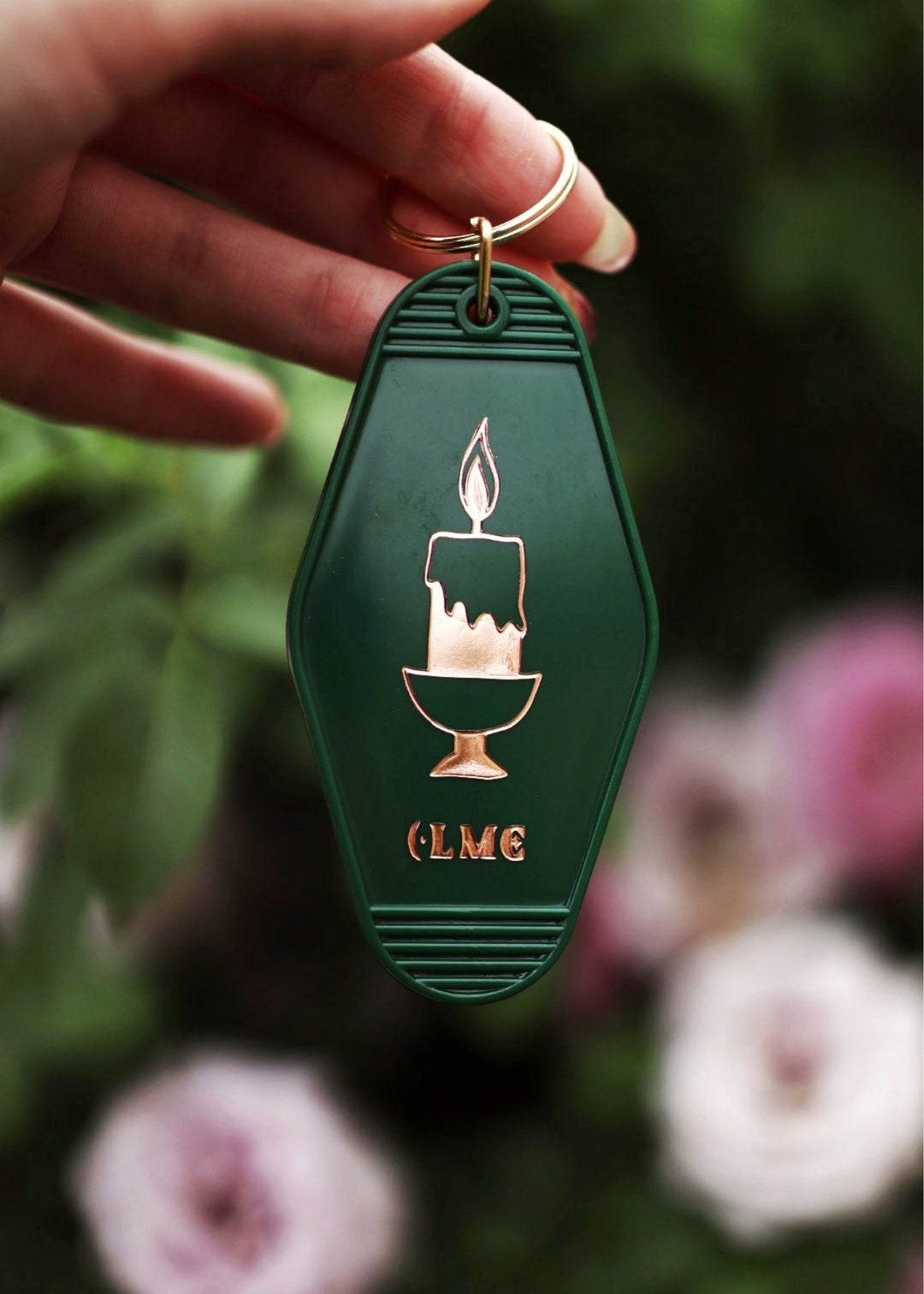 Magic Witch Sisters B&B Motel Keychain