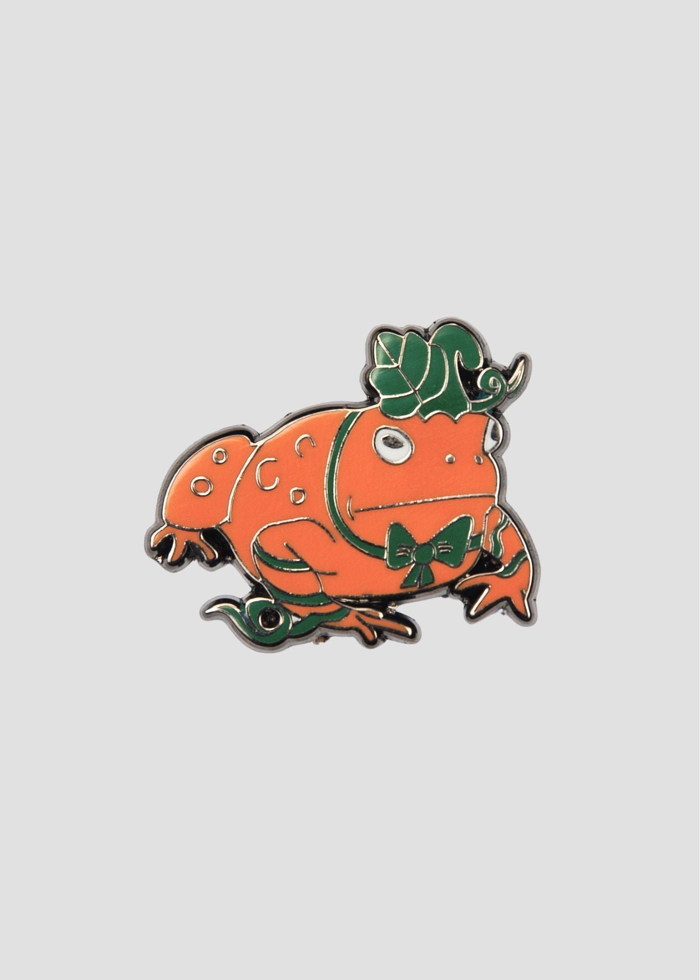 Pumpkin Toad Pin