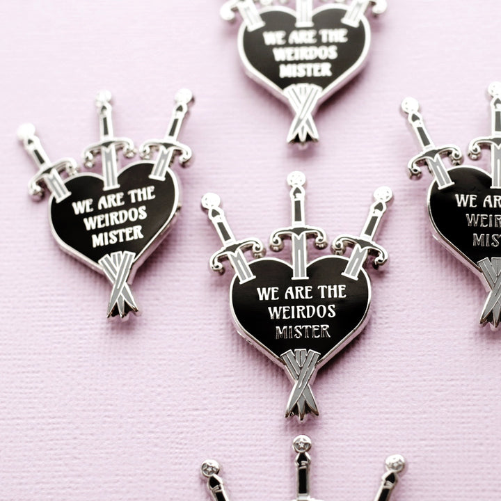 Three Of Weirdos Pin