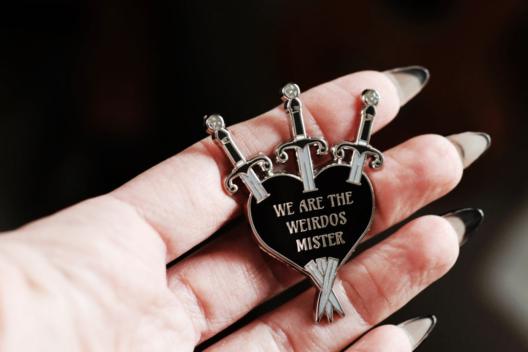 Three Of Weirdos Pin