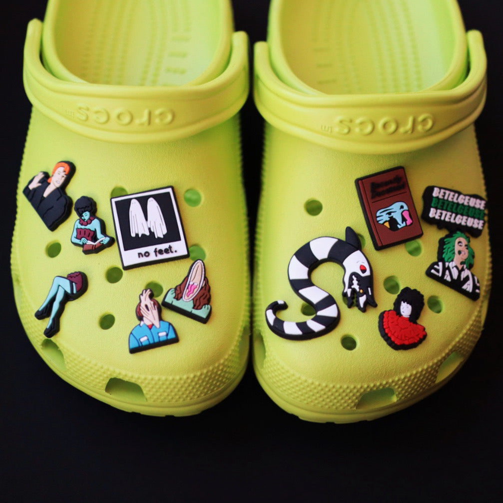 Bug Ghost Guy Shoe Charms