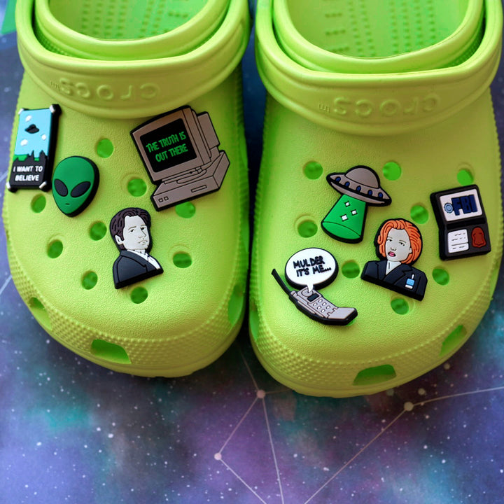 Ex-Files Shoe Charms