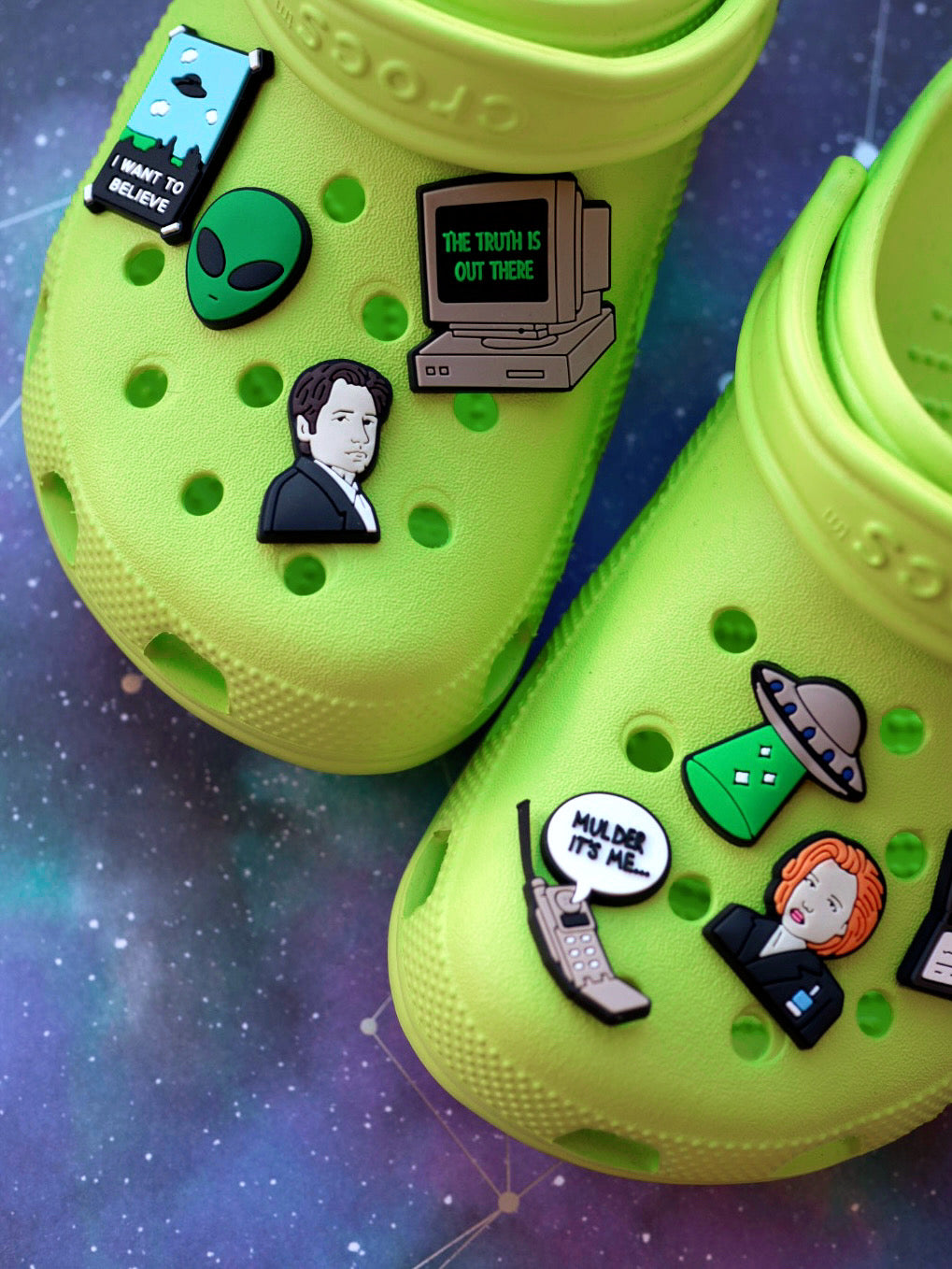 Ex-Files Shoe Charms