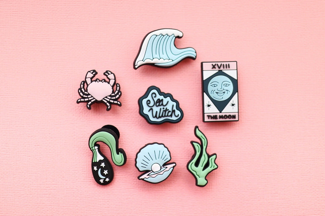 Sea Witch Shoe Charms
