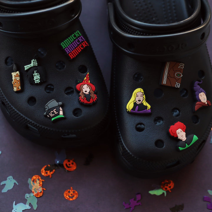 Spooky Witches Shoe Charms
