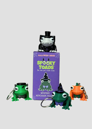 Spooky Toads Mystery Keychain Figure