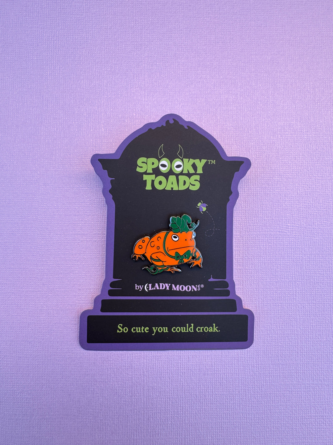 Pumpkin Toad Pin