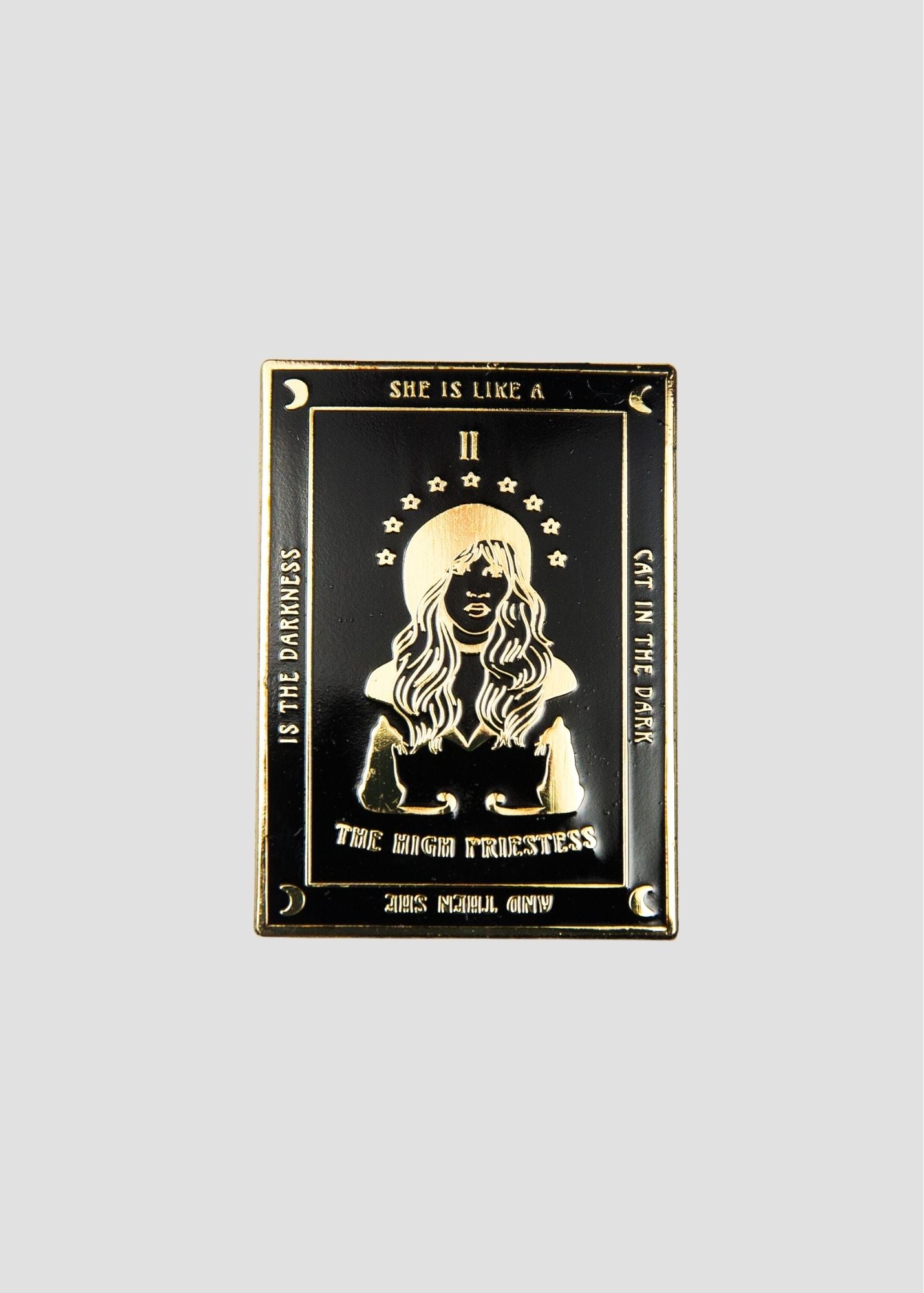 Stevie The High Priestess Tarot Pin