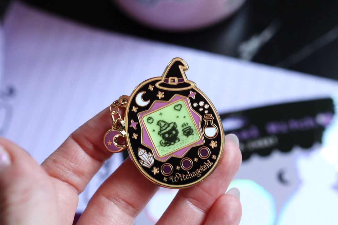 Witchagotchi Enamel Pin