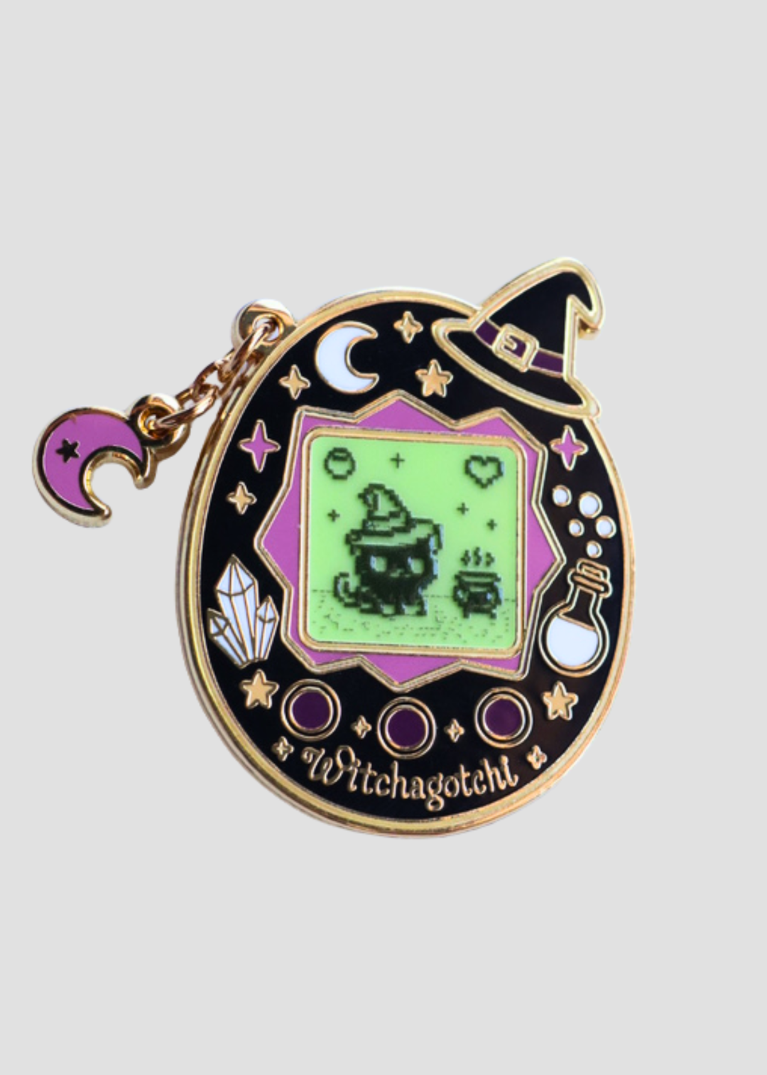 Witchagotchi Enamel Pin