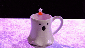 Ghost Tea Bag Holder